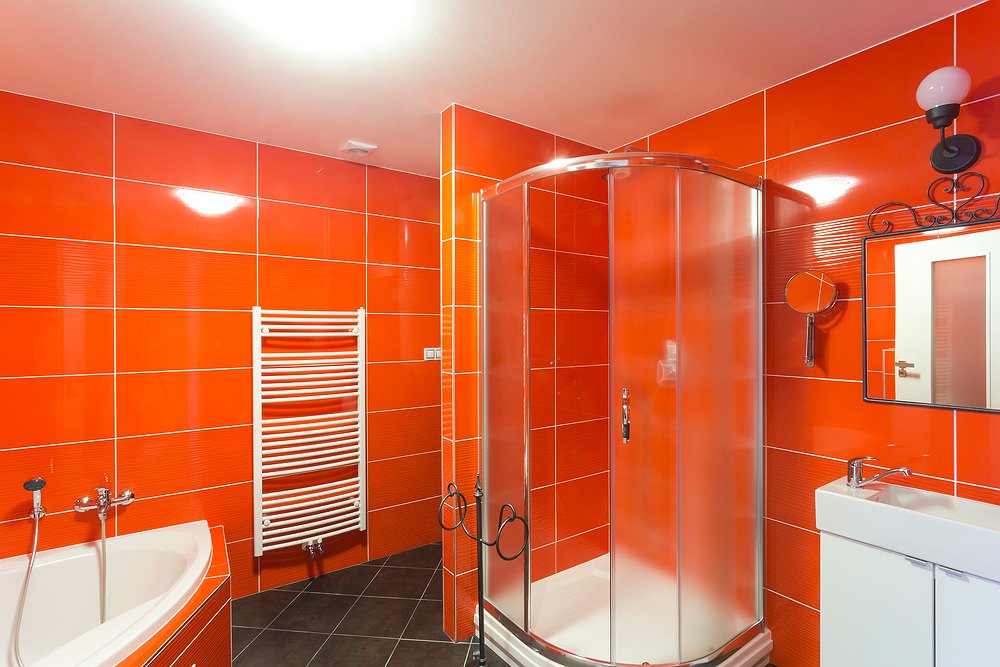 Koupelna apartmánu č. 4 