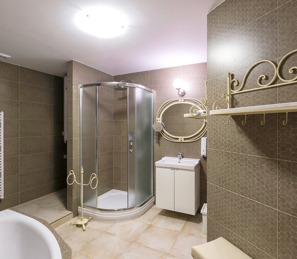 Koupelna apartmánu č. 2 