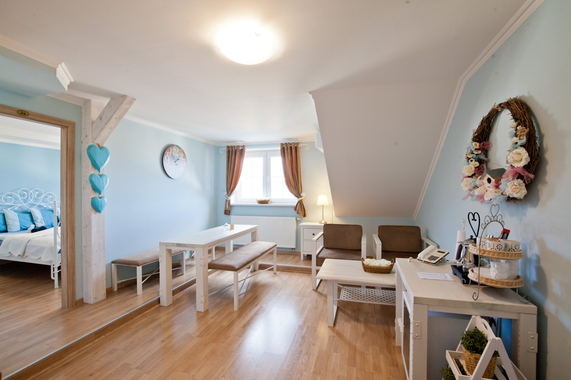Společenská místnost apartmánu č. 3