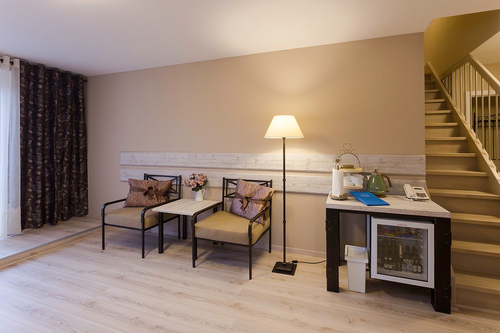 Společenská místnost apartmánu č. 5